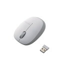【中古】エレコム マウス ワイヤレス (レシーバー付属) Sサイズ 小型 3ボタン BlueLED ふわっと軽い 小型軽量 50g シルバー M-BL20DBS...