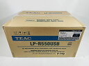 【中古】ティアック(TEAC) ターンテーブル/カセットプレーヤー付CDレコーダー/レコードプレーヤー (ピアノブラック) LP-R550USB-P/PB
