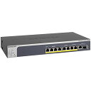 【中古】【正規品】 ネットギア NETGEAR スイッチングハブ 10ポート 1Gx4, 2.5Gx2, 5Gx2, 10Gx1 (10G SFP+ x1) P...