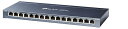 【中古】TP-Link 16ポート ハブ 10/100/1000Mbps デスクトップ ギガビット 金属筐体 設定不要 5年保証 ウォールマウント スイッチング...