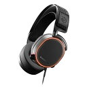 【中古】SteelSeries ゲーミングヘッドセット ハイレゾ対応 ノイズキャンセリングマイク搭載 有線 密閉型 Arctis Pro 61486