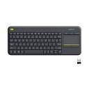 【中古】Logitech Wrls Touch KB K400plus
