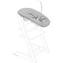 【中古】Stokke(ストッケ)トリップトラップ ベビーチェア ハイチェア 付属品 ニューボーンセット グレー 食卓 赤ちゃん 椅子 角度調整可能 ソフト ショ...