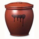 【中古】久松 漬物容器 蓋付半胴瓶 5号 A22