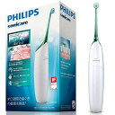 【中古】フィリップス PHILIPS エアーフロス グリーン 口腔洗浄機器 ソニッケアー sonicare 歯垢除去 HX8516/02