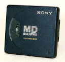 【中古】SONY ソニー MZ-E55 (ミッドナイトブルー) ポータブルMDプレーヤー MDLP非対応 (MD再生専用機/MDウォークマン)