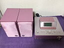 【中古】SONY ソニー CMT-E300HD(P) ピンク HDDコンポ (HDD/CD/AM/FMラジオコンポ)(本体HCD-E300HDとスピーカーSS-...