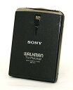 【中古】SONY ソニー WM-FX1-B ブラック チューナー付カセットウォークマン Dolby NR装備 再生専用機(ポータブルカセットプレーヤー)
