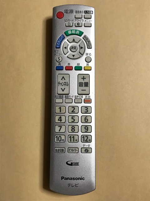 【中古】 【送料無料】 パナソニック テレビ リモコン N2QAYB000484 ポイント消化