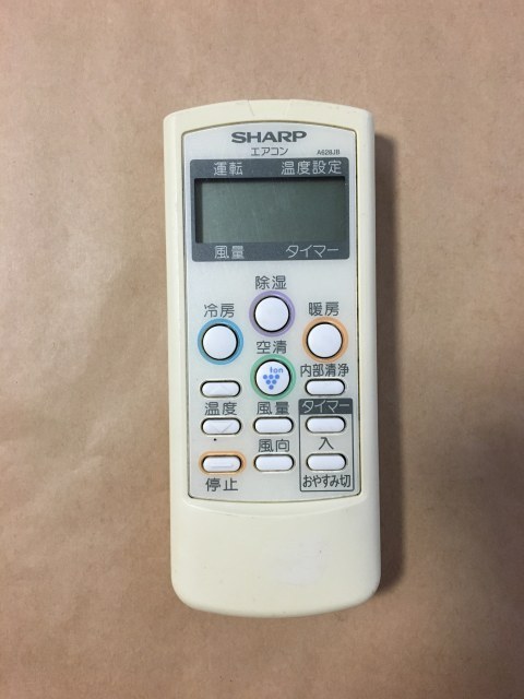 【中古】【送料無料】 SHARP シャープ エアコン リモコン A628JB ポイント消化