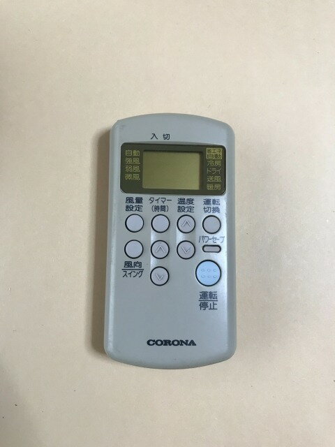 【中古】【送料無料】 コロナ エアコン リモコン CSH-ES RV-ES ポイント消化