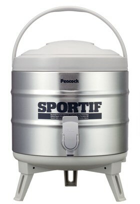 ピーコック魔法瓶工業 ステンレスキーパー(ジャグ/水筒/タンク)広口タイプ 容量(6.1L)【RCP】グレー　INS-60(H)通販格安セール情報　楽天　通販