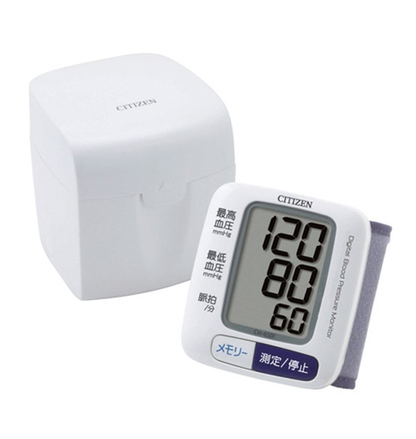 【送料無料】 血圧計 手首式 シチズン 小型 軽量 コンパクト 管理医療機器【RCP】 CITIZEN 手首血圧計 CH650F