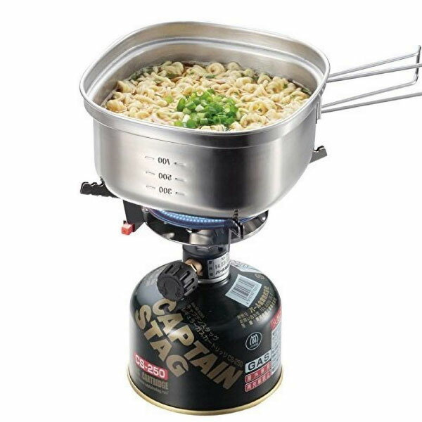 キャンプ用品 ソロキャンプ ラーメン クッカー 鍋 小型 1.3L 日本製 UH4202 キャプテンスタッグ CAPTAIN STAG アウトドア用品【RCP】 UH-4202通販格安セール情報 楽天 通販