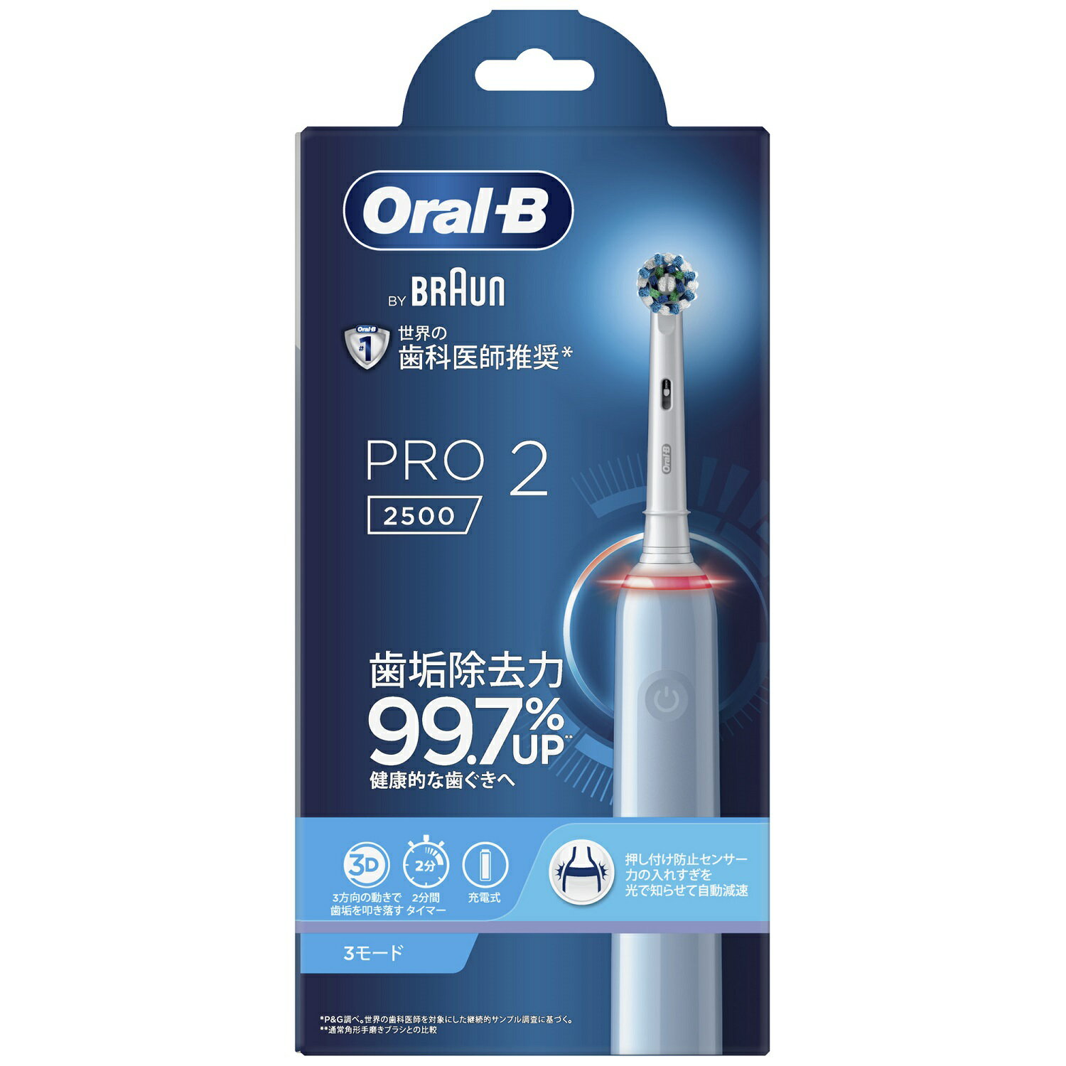 ブラウン ブラウン Oral-B（オーラルB）電動歯ブラシ（本体セット）PRO2