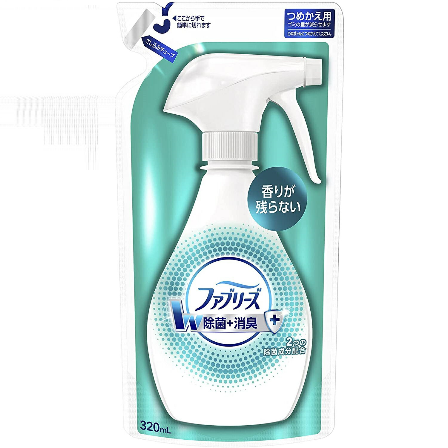 【2個まとめ買い】ファブリーズ除菌プラス詰め替え用320ml×2個