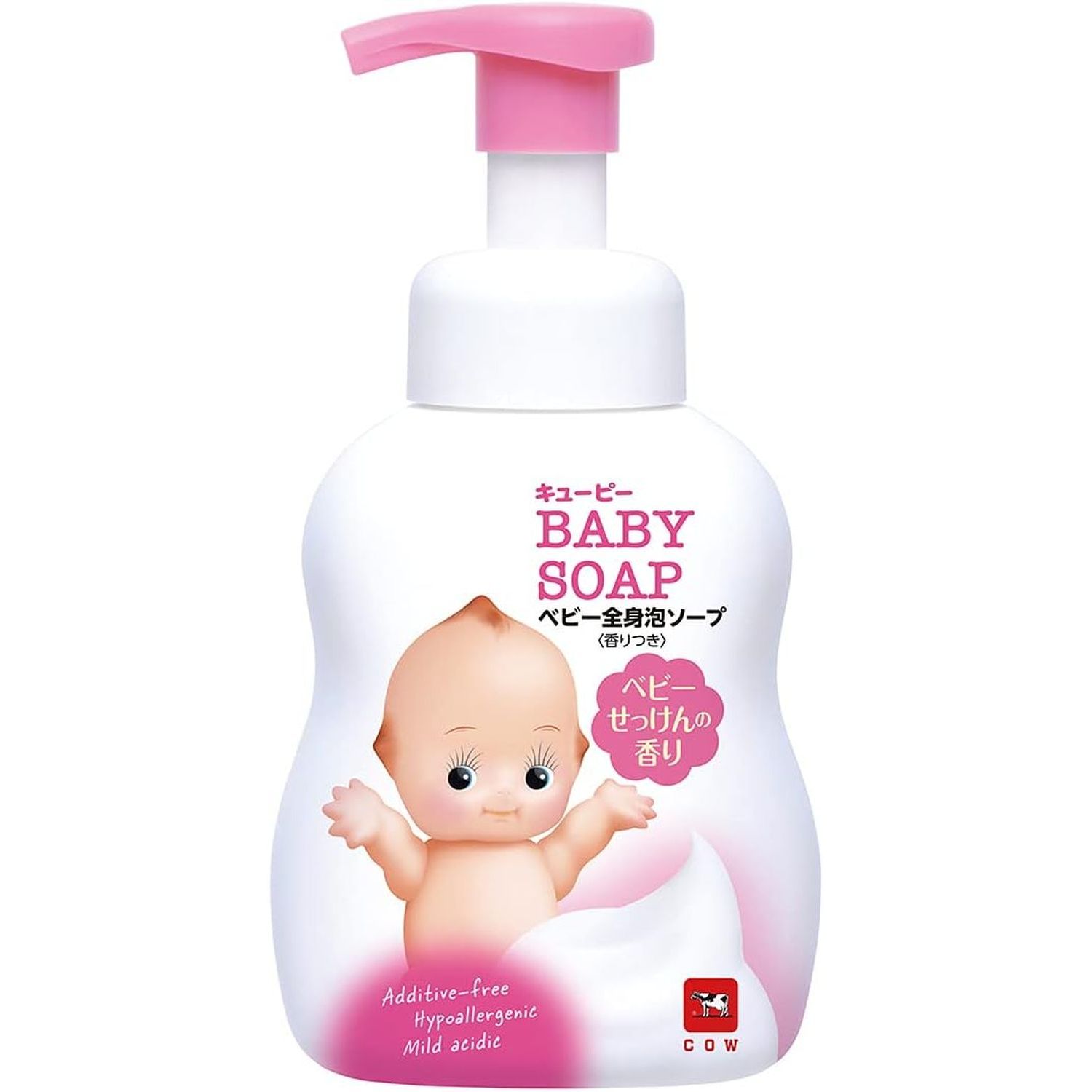 キューピー 全身ベビーソープ ベビーせっけんの香り 泡タイプ ポンプ 400ml