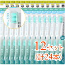 【12セット(24本)まとめ買い】KISS YOU(キスユー) フッ素イオン歯ブラシ 極細レギュラー 替え ふつう