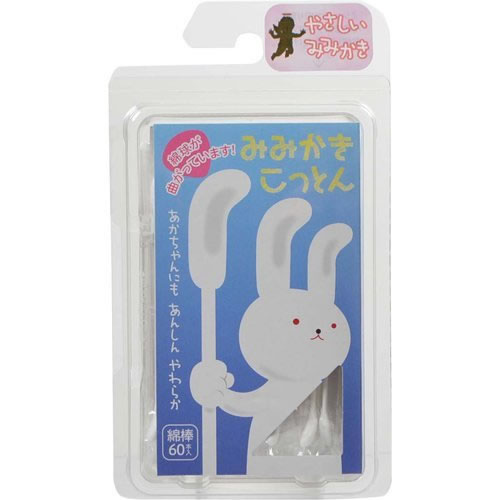 コットン・ZOOみみかきコットン 60本×2個セット
