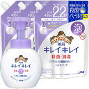 キレイキレイ 薬用泡ハンドソープ フローラルソープの香り (本体 ポンプ 250ml 1個 + 詰め替え450ml 3個)(4)