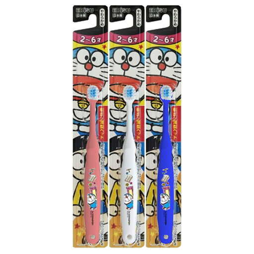 【3個まとめ買い】エビス こどもハブラシ アイムドラえもんハブラシ2−6才(アソートカラー) ×3個 【3個まとめ買い】エビス こどもハブラシ アイムドラえもんハブラシ2−6才(アソートカラー) ×3個