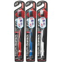【3個まとめ買い】DENTALPRO(デンタルプロ)ブラックダイヤ 超極細毛 超コンパクト ハブラシ かため ×3個(アソートカラー)(4)