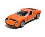 ランボルギーニ ミウラ(Miura) P400SV 1971 1/34 オレンジ Kinsmart キンスマート プルバックカー