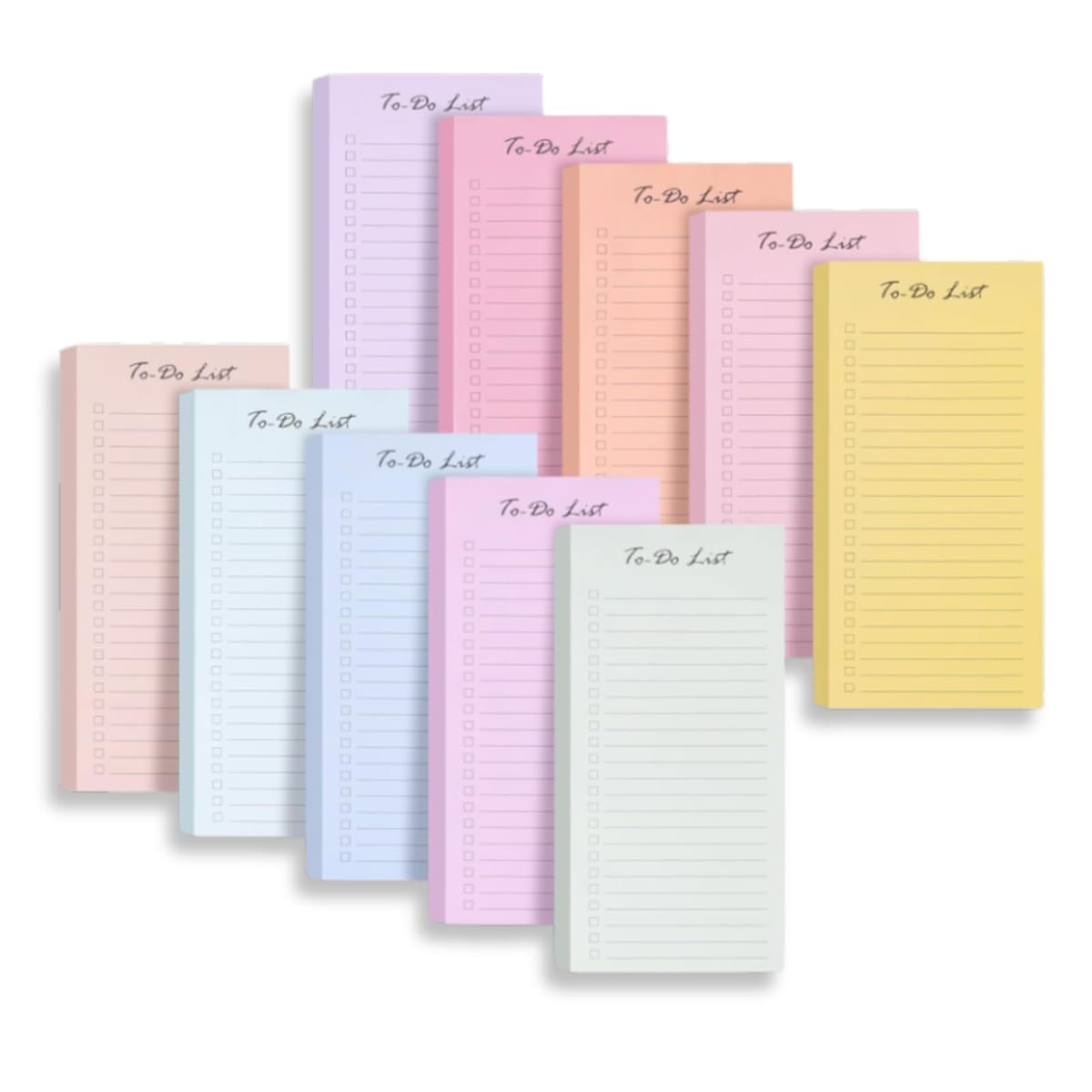 Neutral Zenith TODOリスト 付箋 50枚 大きめ 強粘着 タスク管理 メモ帳 シンプル 可愛い 文房具 時間..