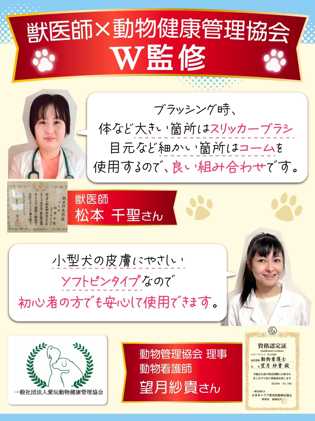 【愛犬家が選ぶ】わんこのブラッシングセット（小型犬専用）『獣医師監修x動物健康...