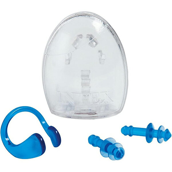 乐天商城 - INTEX(インテックス) EAR PLUGS & NOSE CLIP COMBO SET 55609 耳栓と鼻クリップのセット