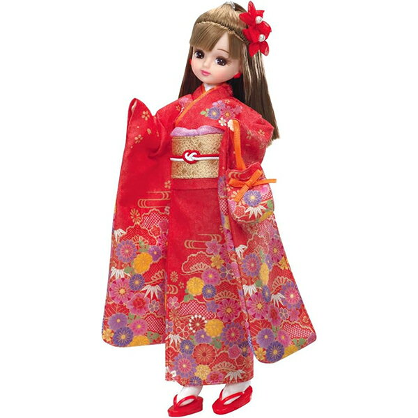 リカちゃん人形 本体 LD-30 Kimonoリカちゃん 紅
