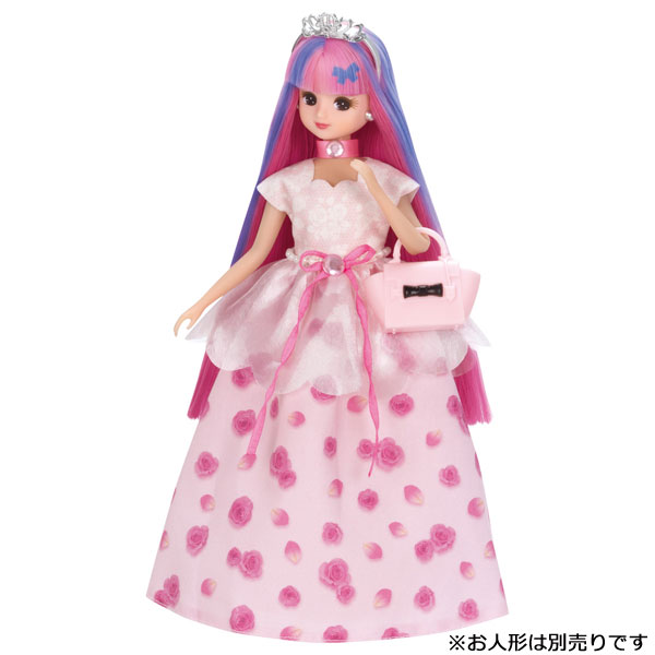 リカちゃん 服 アクアカールドレスセット レディローズ | おもちゃ 女の子 洋服 ドレス 3歳 玩具 おすすめ