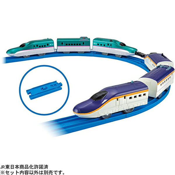 プラレール E5系新幹線&E6系新幹線 ガチャッと連結セット / E8系新幹線&E5系新幹線 ガチャッと連結セット