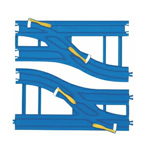 ●車両の進行方向を変更できます。 ◆セット内容：複線ポイントレール×2本 ◆サイズ：長さ225mm ◆対象年齢：3才以上 ◆メーカー名：タカラトミー