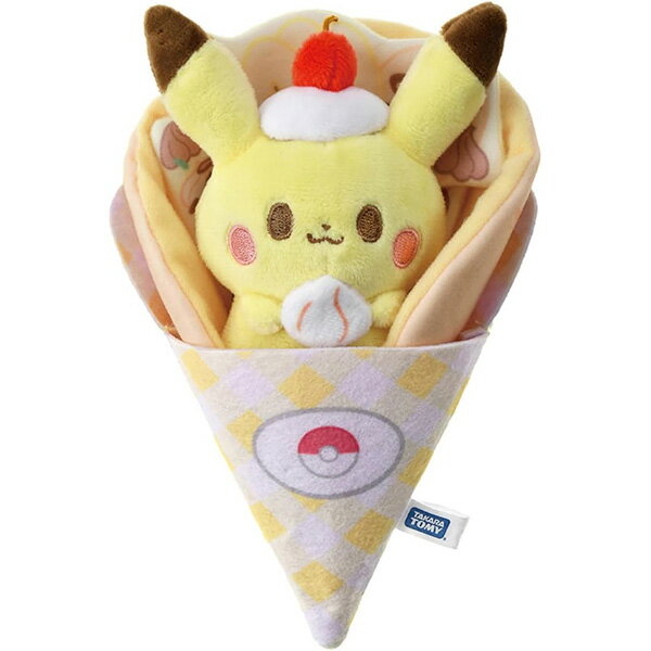 ポケモン ポケピース くるくるクレープぬいぐるみ ピカチュウ / ポッチャマ