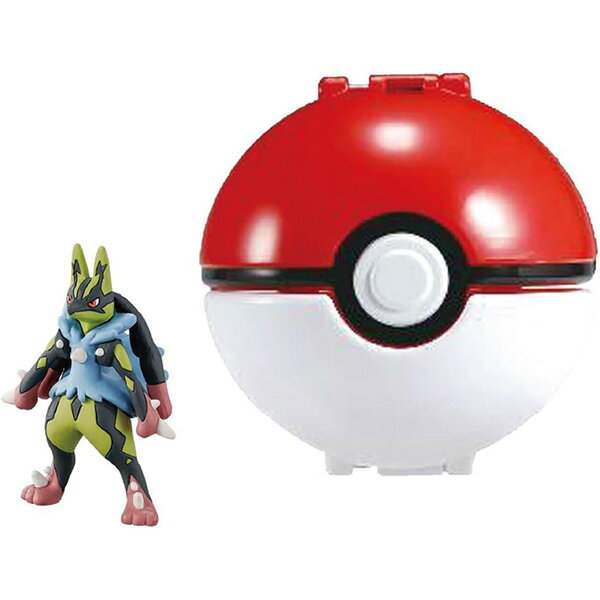 ポケットモンスター モンコレ ポケデルゼ 黄色いメガルカリオ(モンスターボール)