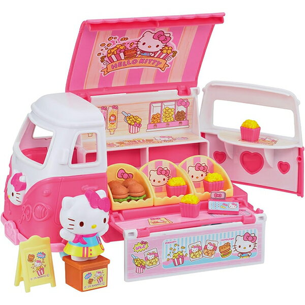 Hello Kitty どこでもおとどけ！ピンクのキッチンカー