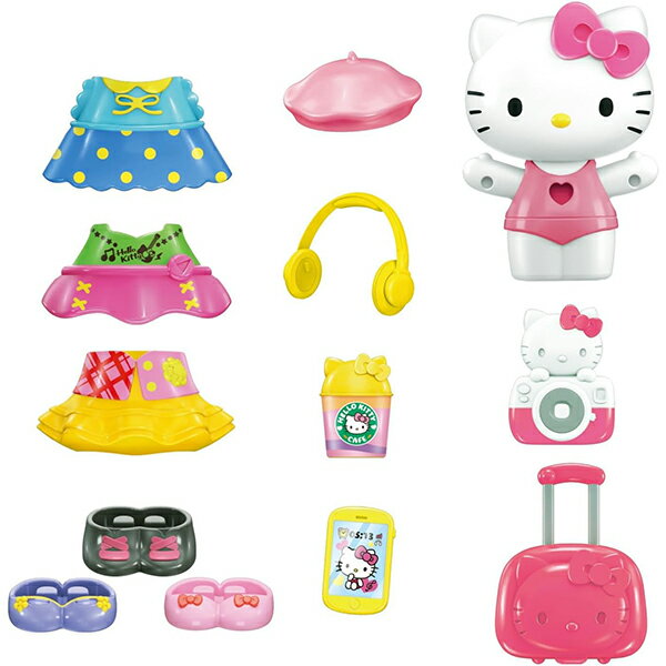 Hello Kitty パチパチきせかえドール トラベルver.