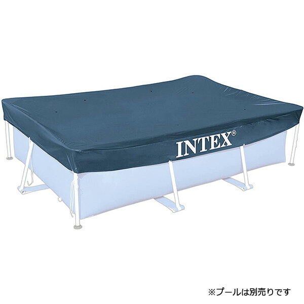 INTEX(CebNX) RECTANGULAR POOL COVER v[Jo[ 300~200~20cm [28038] ߋ 