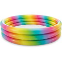 INTEX(インテックス) プール レインボーオンブレプール 168×38cm 58449