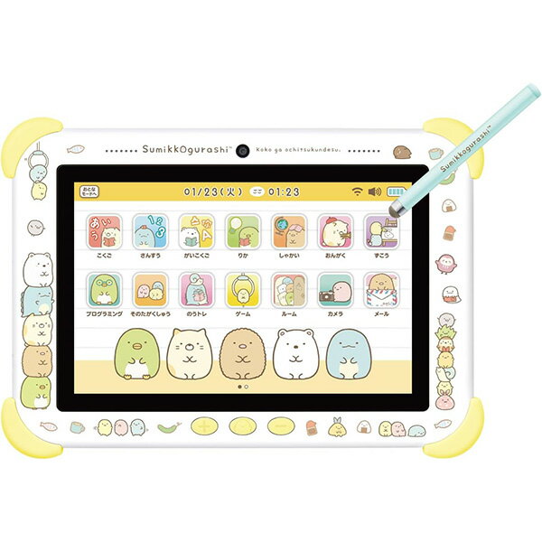 すみっコぐらし Wi-Fiでつながる！みんなとつながる！すみっコパッド 8インチ イエロー