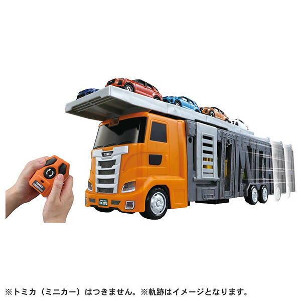 TOMICAトミカ トミカワールド 大回転発車!リモコンビッグキャリアカー...