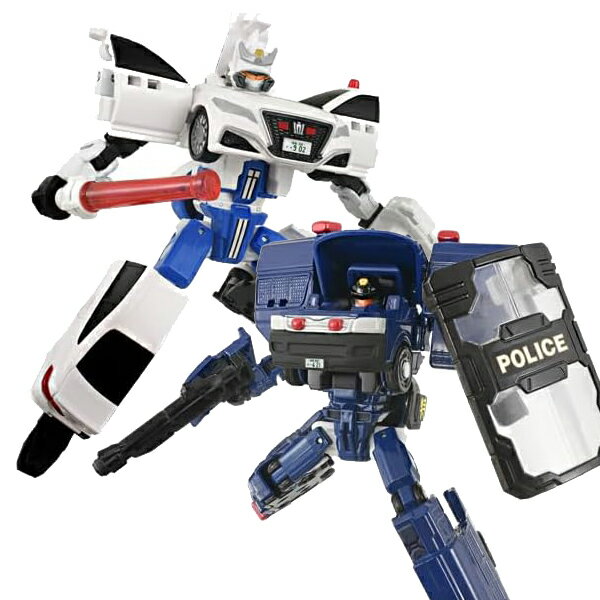トミカヒーローズ トミカ ジョブレイバー ポリスブレイバー 機動隊&交通機動隊Wセット