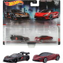 ホットウィール(Hot Wheels) プレミアム 2パック マクラーレンセナ/マクラーレン 720S おもちゃ 男の子 ミニカー 3歳 玩具 おすすめ