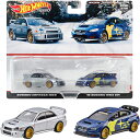 ホットウィール(Hot Wheels) プレミアム 2パック スバル インプレッサ WRX / 039 16 スバル WRX STI