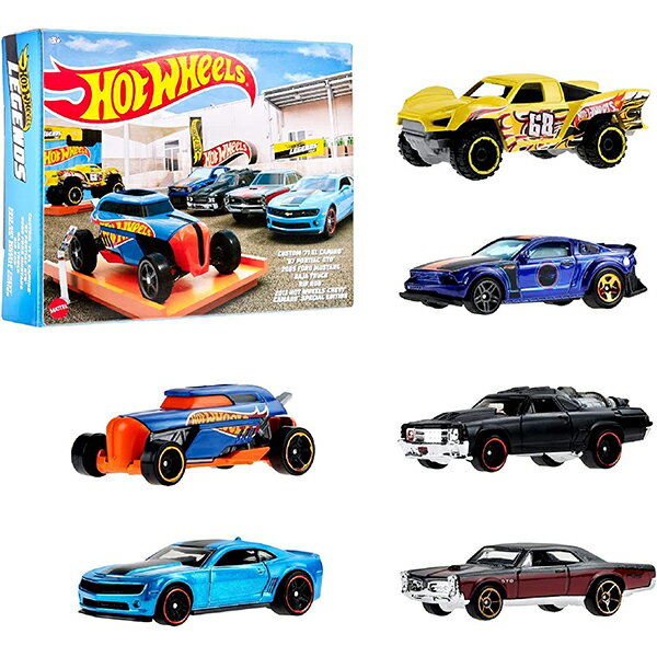 ホットウィール(Hot Wheels) レジェンド マルチパック | おもちゃ 男の子 ミニカー 3歳 玩具 おすすめ