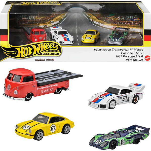 ホットウィール(Hot Wheels) プレミアムコレクターセット - ポルシェ レンシュポルト