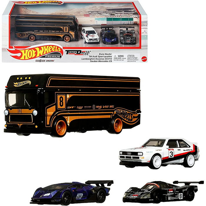 ホットウィール(Hot Wheels) プレミアム コレクターセット トランスポーターユーロ・ハウラーセット