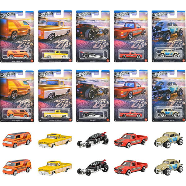 [BOX販売] ホットウィール(Hot Wheels) テーマオートモーティブ アソート - Surf's Up 10台入り GDG44-987M