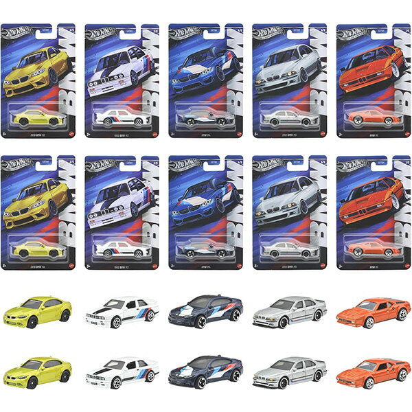 [BOX販売] ホットウィール(Hot Wheels) セレブレーション アソート - BMW Mシリーズ 10台入り GRT01-986N